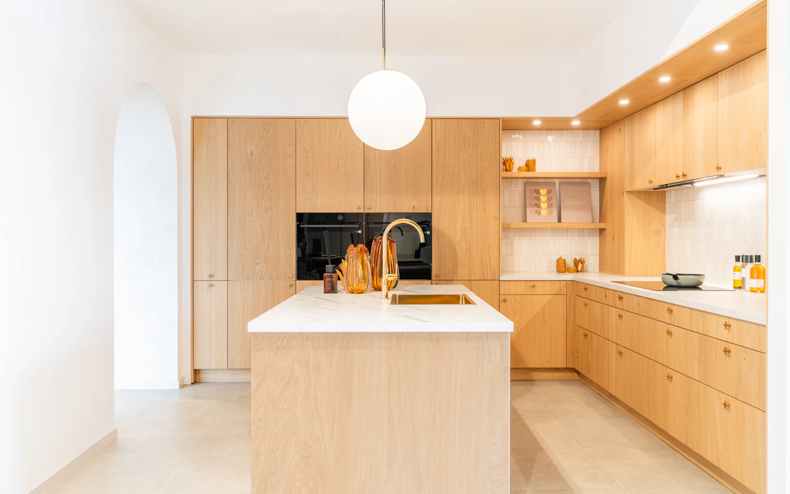 Landelijk moderne keuken - keukenwinkel Kampenhout open op zondag