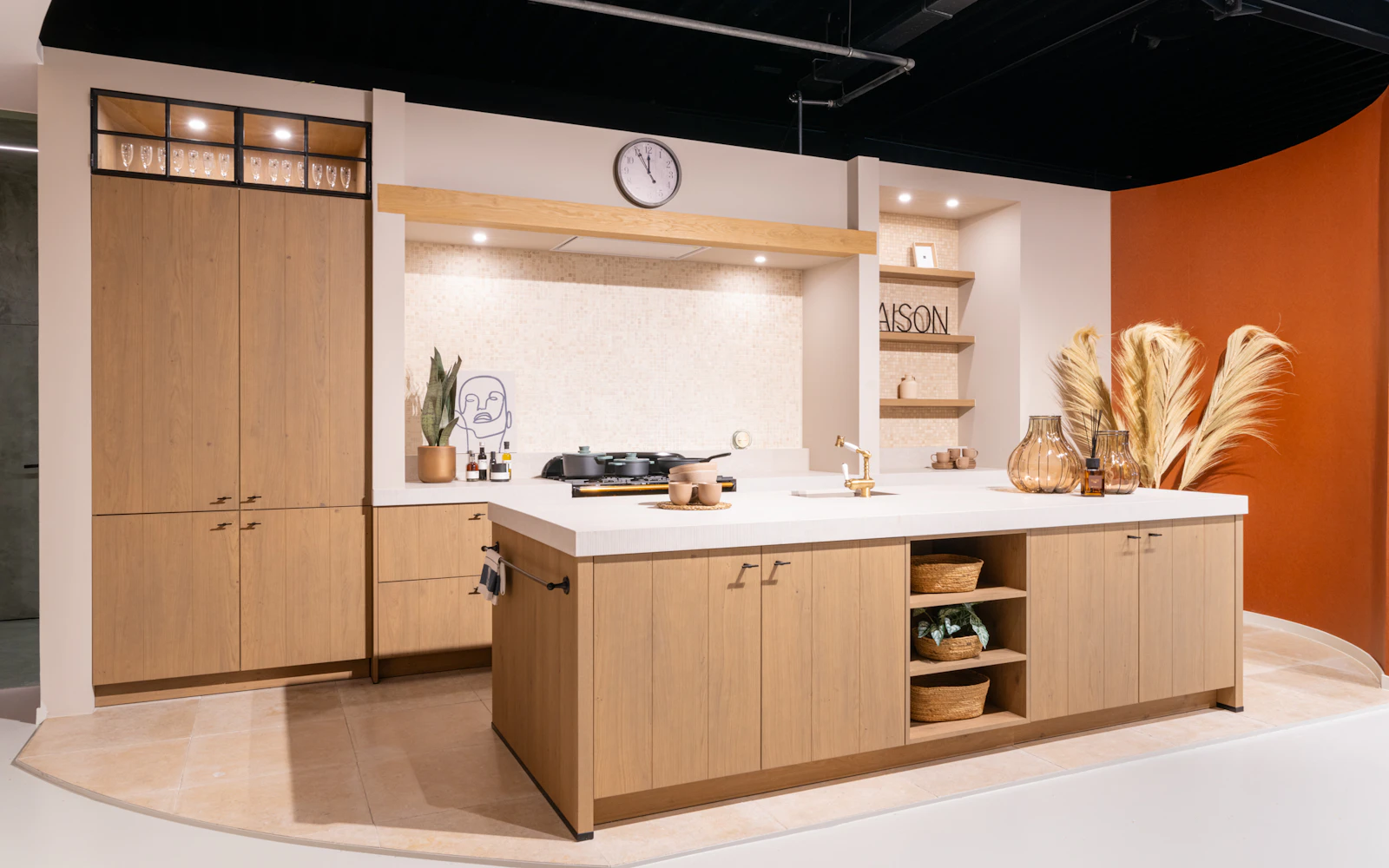 Landelijke keuken - keuken op maat Kampenhout