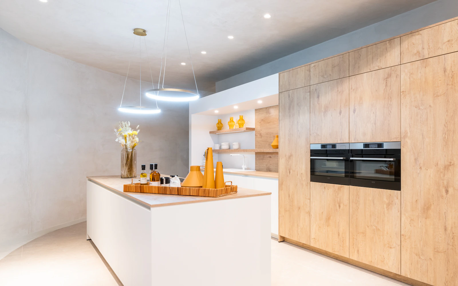 Scandinavische keuken - keuken toonzaal Kampenhout