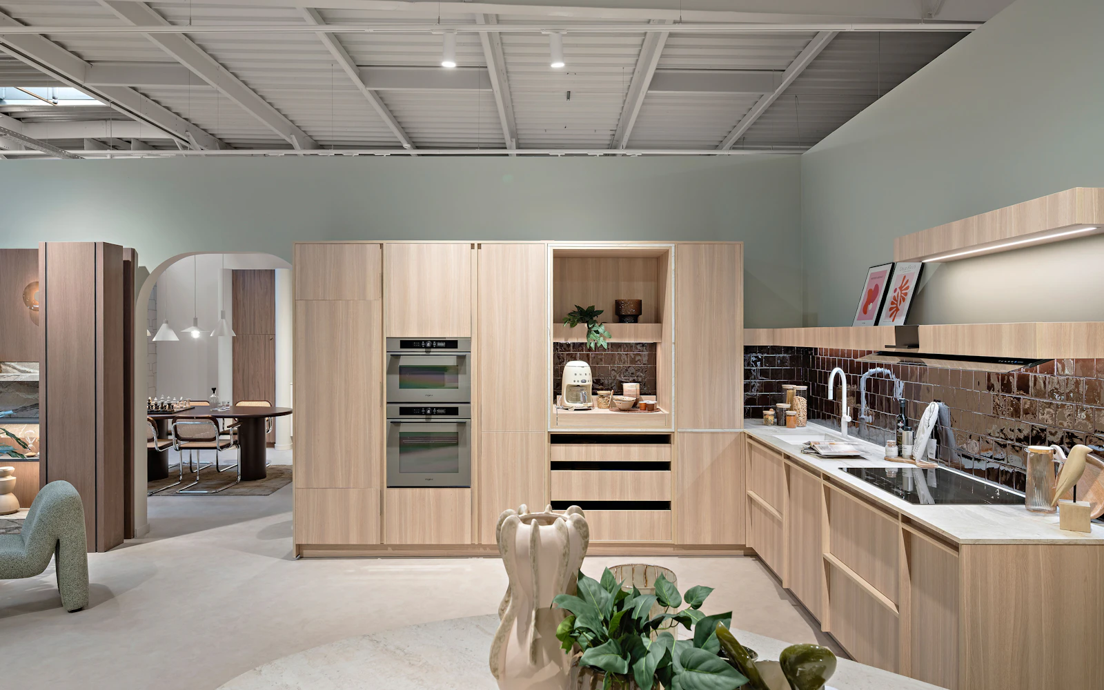 Scandinavische keuken - keuken toonzaal Schoten