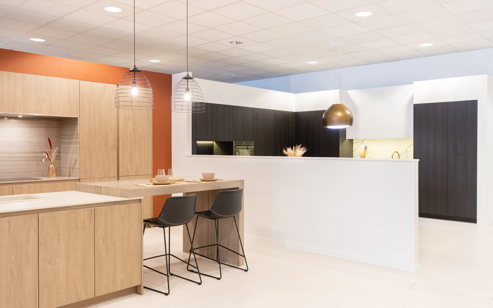 Keuken toonzaal Waasmunster