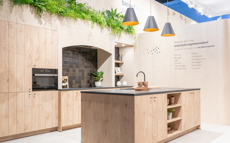 Landelijke keuken in Urban Wild Oak