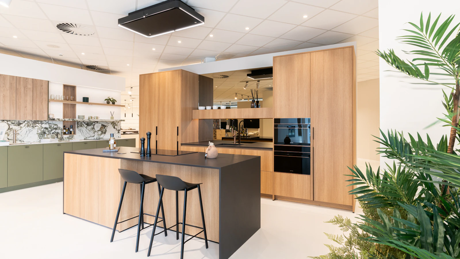 Moderne keuken in Loft Nature Oak