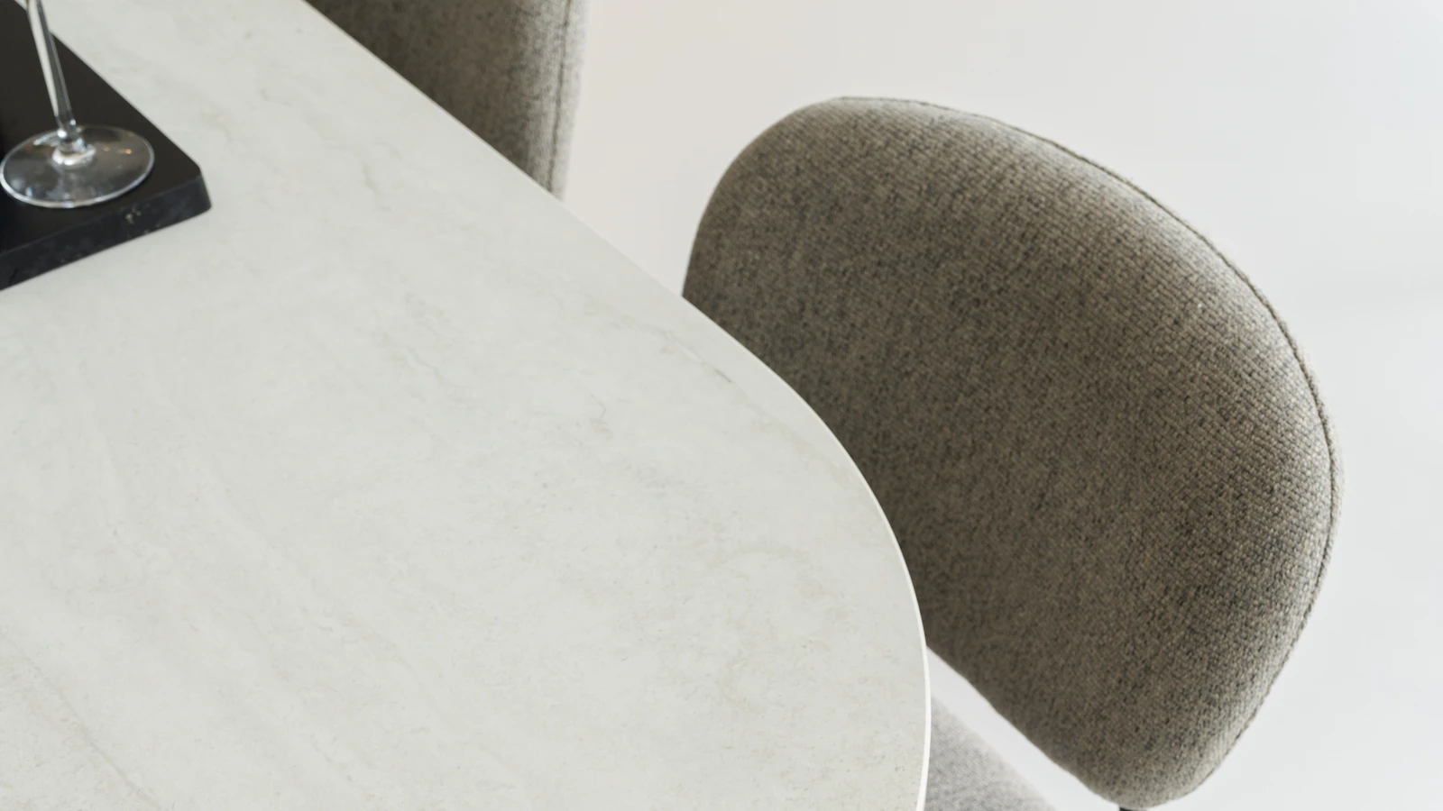 Keramisch werkblad met afgeronde hoeken