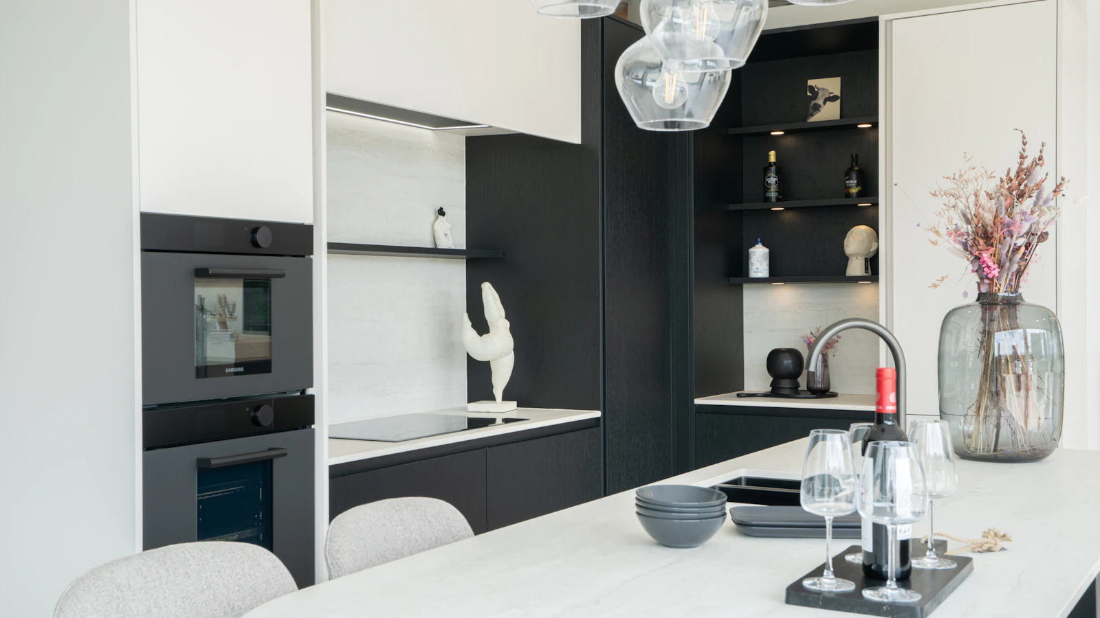 Eiland met zitgedeelte