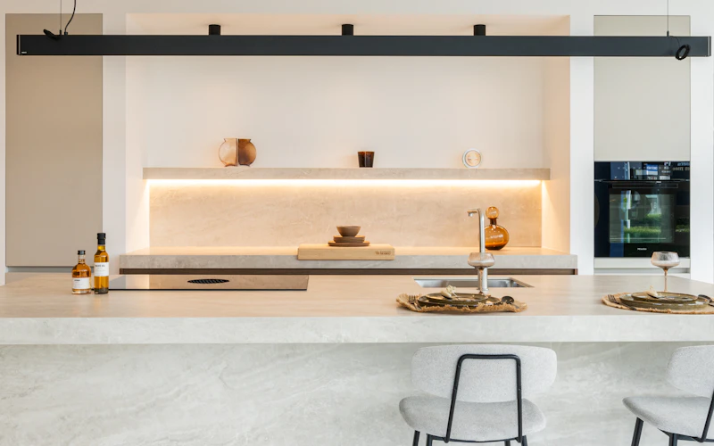 Japandi keuken in Kashmir en Loft Brown Oak