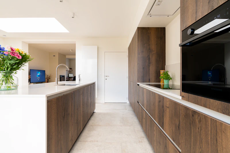 Ruim en strak spoeleiland