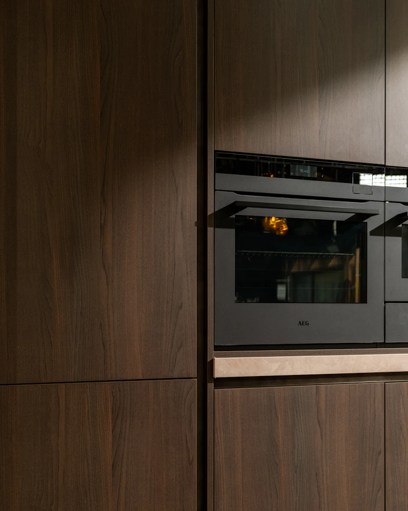 Opzetkast met inbouwoven